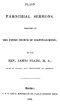 [Gutenberg 62223] • Plain Parochial Sermons, preached in the Parish Church of Bolton-le-Moors